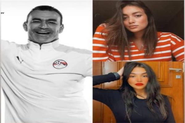 الحضري وابنتاه شاهدنا وشهد