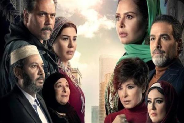 صورة للنجوم المشاركين في المسلسل