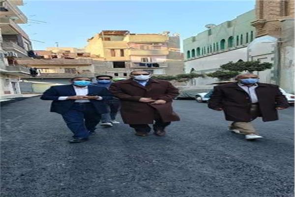 بتكلفة 41مليون جنية رصف طريق منيا القمح  / بنها بطول 3 كيلو متر 
