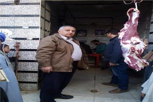 جانب من حملة جهاز حماية المستهلك بمطاي