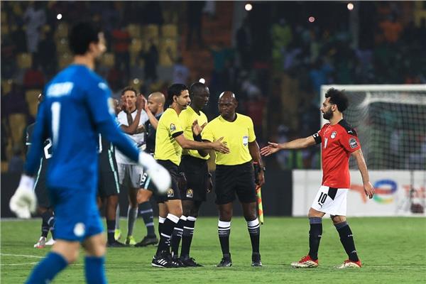 جانب من مباراة مصر ونيجيريا