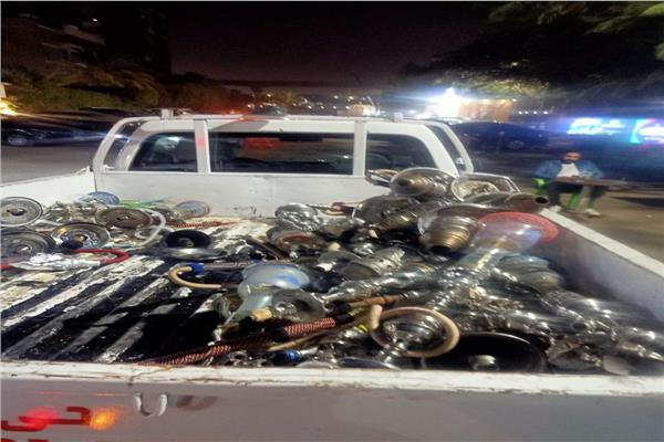 تشميع 4 مقاهي وتحرير محاضر ﻷصحابها خلال حملة مسائية بشرق مدينة نصر 