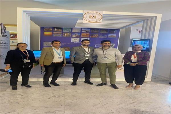  جناح وزارة السياحة خلال منتدى شباب العالم 