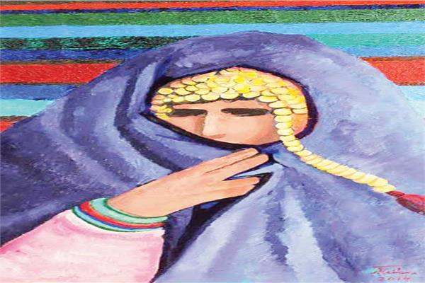 البدوية ــ  ‬الفنان مصطفى بكير‮