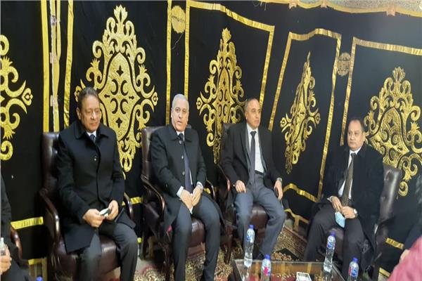 رئيس الهيئة الوطنية للصحافة في عزاء الإعلامي وائل الإبراشي