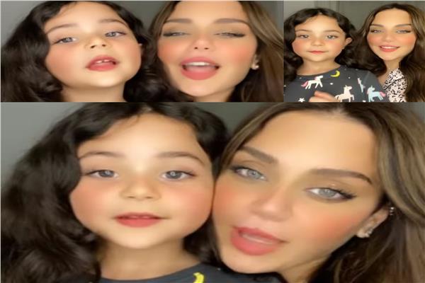 زينب فياض وإبنتها