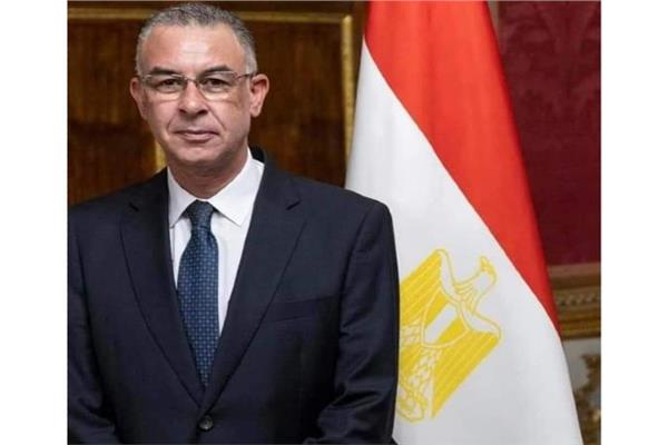 السفير علاء رشدى سفير مصر في إيطاليا