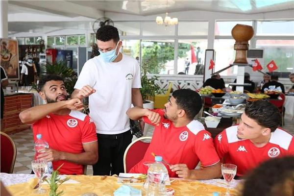 لاعبو منتخب تونس 