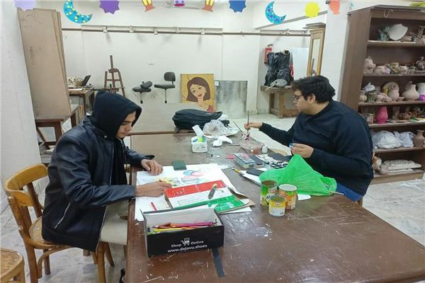 جانب من ورش عمل الهيئة العامة لقصور الثقافة 