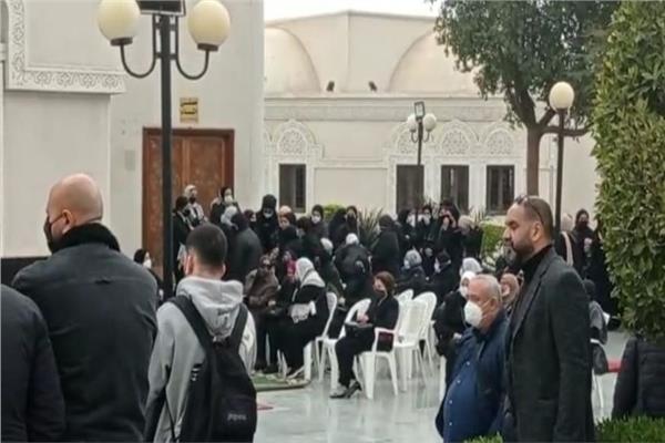  تشييع  جثمان نجل عضو مجلس الشيوخ
