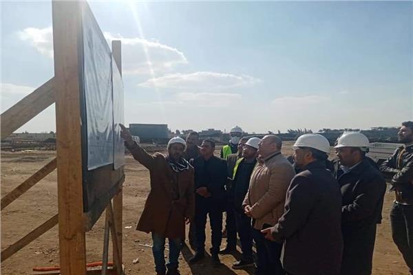 نائب محافظ الجيزة يتفقد المشروع القومي "مستقبل مصر" بمنشأة القناطر