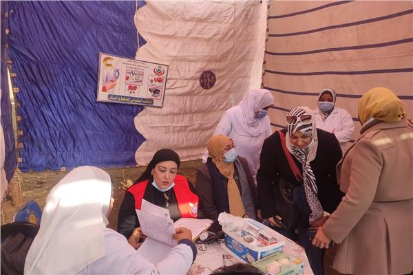 محافظ المنوفية : إنطلاق قافلة طبية مجانية بعزبة التفتيش والعزب المجاورة بأشمون  