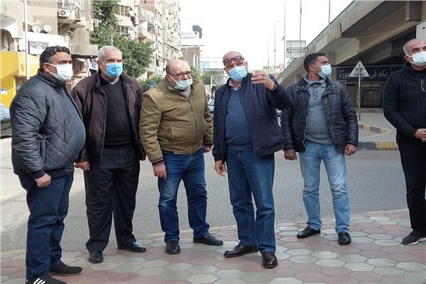 محافظ الجيزة يتابع أعمال التطوير بالدقى والعجوزة