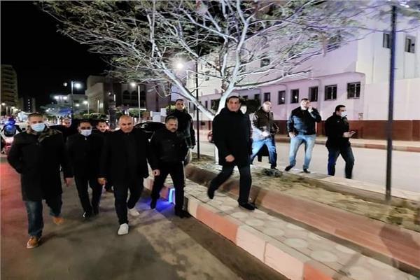 جولة تفقدية لمحافظ البحيرة 