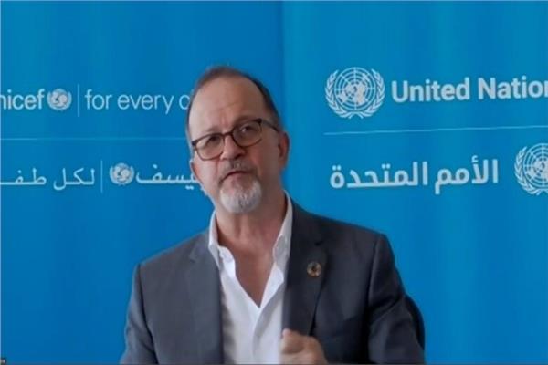 "تيد شيبان" مدير (اليونيسف) الإقليمي في الشرق الأوسط وشمال أفريقيا  