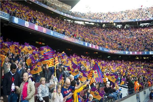 جماهير برشلونة 