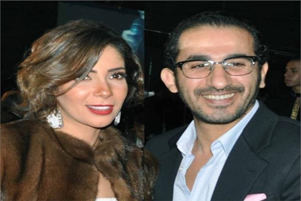  الفنانة منى زكى وزوجها أحمد حملي