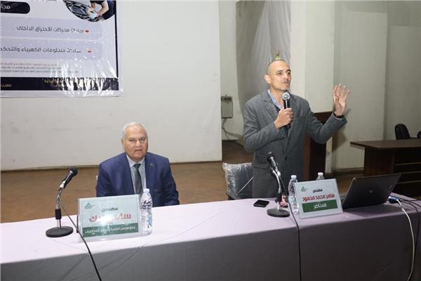 جانب من محاضرات دورة ميكانيكا السيارات بنقابة المهندسين