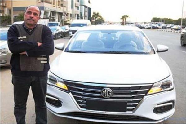 صاحب التاكسى المحترق بالجيزة