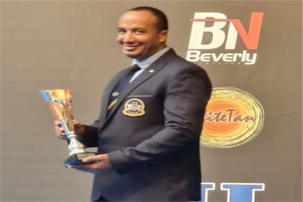الدكتور محمود درويش عضو مجلس إدارة الإتحاد المصري لكمال الأجسام