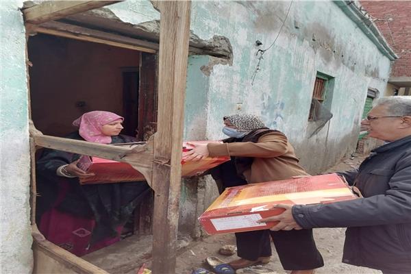 اختتام فعاليات قافلة جامعة الزقازيق.. لقرية تانيس مركز الحسينية" 