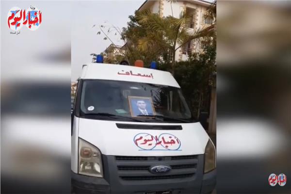  خروج جثمان الراحل ياسر رزق 