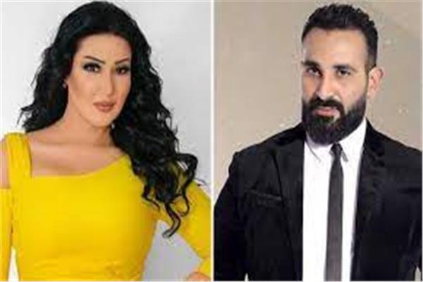 أحمد سعد وسمية الخشاب