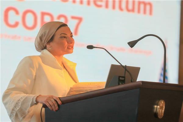   وزيرة البيئة