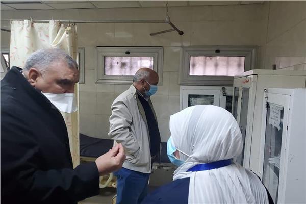 جولة تفقدية لوكيل صحة الغربية لمتابعة سير العمل في مستشفى صدر طنطا