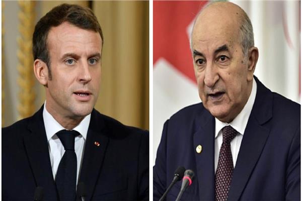 عبد المجيد تبون وإيمانويل ماكرون