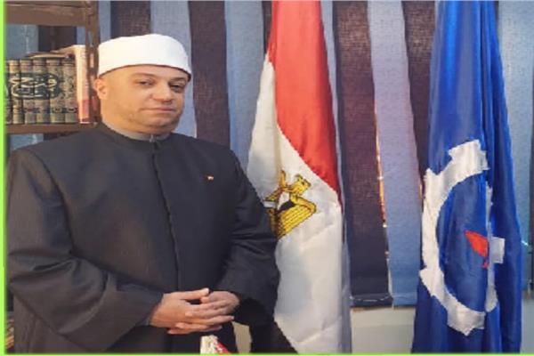 الشيخ ماجد راضي وكيل وزارة الأوقاف بالسويس