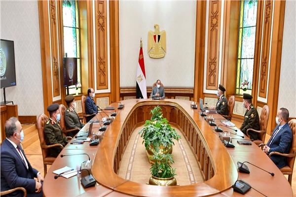 الرئيس السيسي خلال الاجتماع