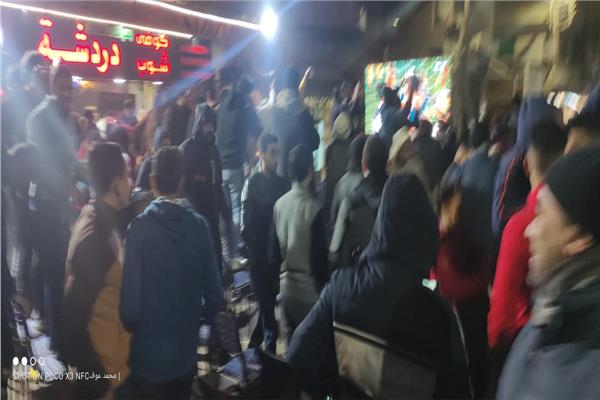  احتفالات بشوارع طنطا بفوز المنتخب المصري