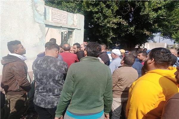 جنازة ضحية مشاجرة الحصان