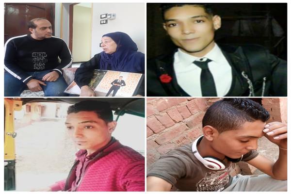 محرر بوابة أخبار اليوم مع أسرة الضحية