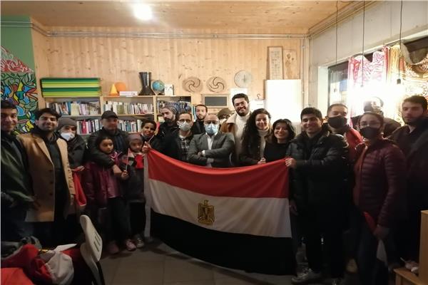 الجالية المصرية في بلجيكا تشيد بآداء المنتخب الوطني في دور نهائي أفريقيا 