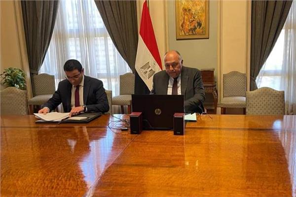 سامح شكري وزير الخارجية