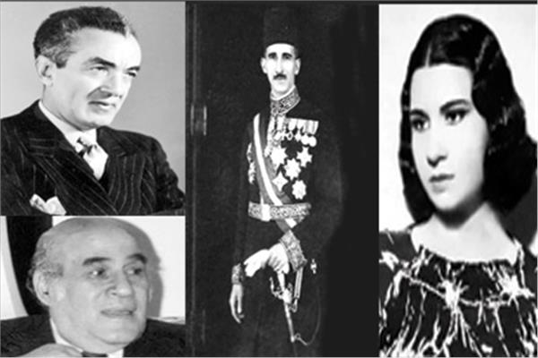 أم كلثوم - أحمد حسانين باشا - محمد التابعى - مصطفى أمين