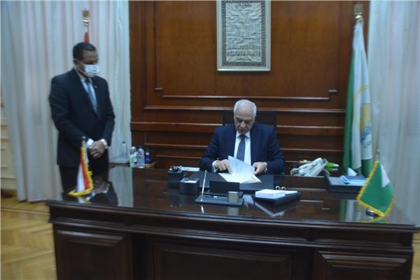 اللواء أحمد راشد محافظ الجيزة