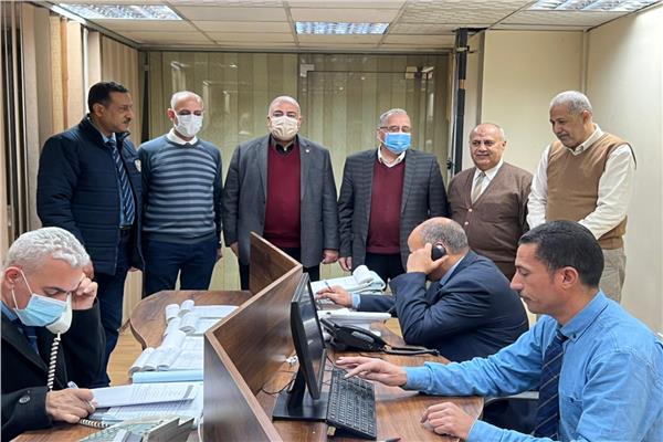 جانب من مركز الأعطال المركزى الجديد بمترو الانفاق 