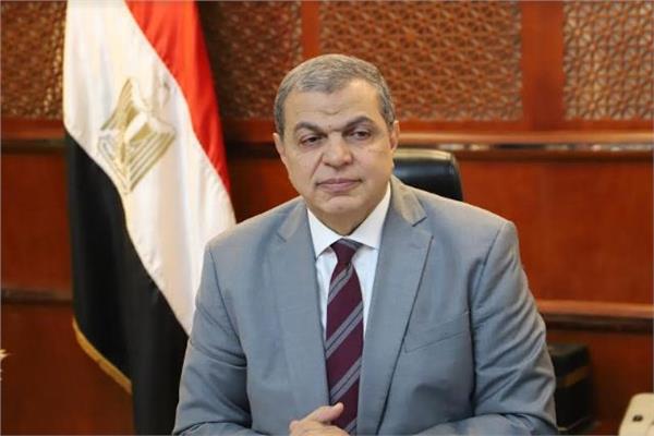وزير القوى العاملة محمد سعفان