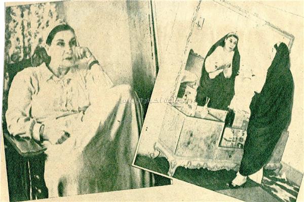 الفنانة الراحلة ماري منيب - أرشيف أخبار اليوم