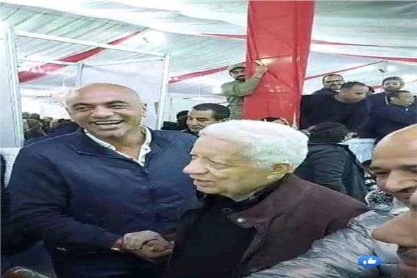 انصار مرتضى منصور يحتفلون بفوزه برئاسة الزمالك 