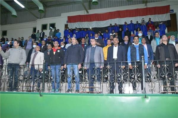 انطلاق مهرجان ألعاب جامعات الجنوب بجامعة الوادى الجديد 