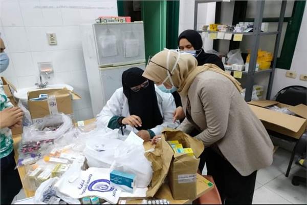  قافلة جامعة المنصورة