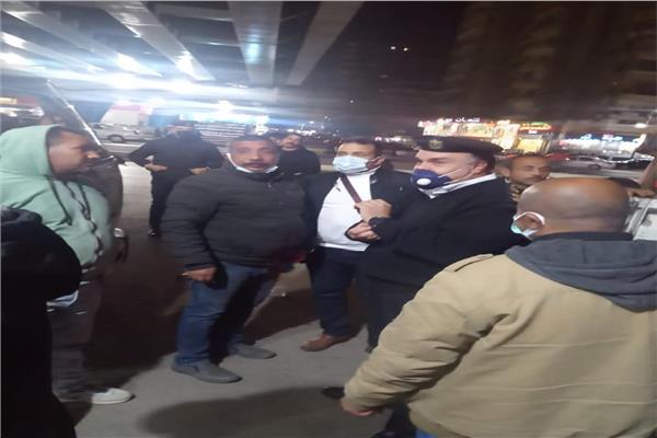 حملة مسائية مكبرة لرفع الإشغالات المخالفة بمدينة نصر
