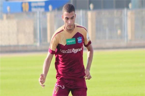 هشام حافظ لاعب فريق مصر للمقاصة