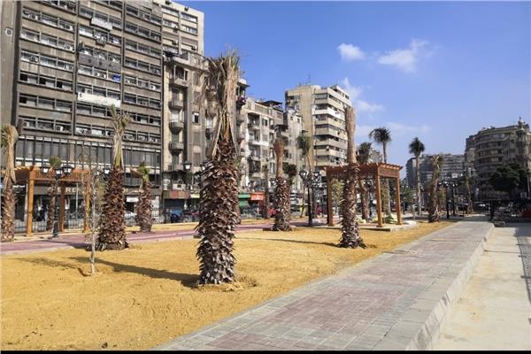 طلاء  العقارات المطلة على ميدان السيدة زينب وشارع بورسعيد