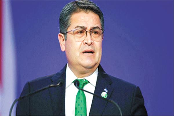 رئيس هندوراس السابق خوان أورلاندو هرنانديز