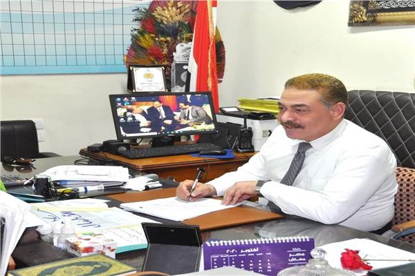إشراف ناصر حسن وكيل وزارة التربية والتعليم بالغربية